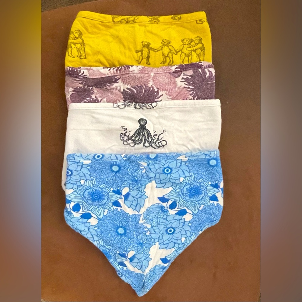 Kate Quinn Bandana Bibs (Set of 4)